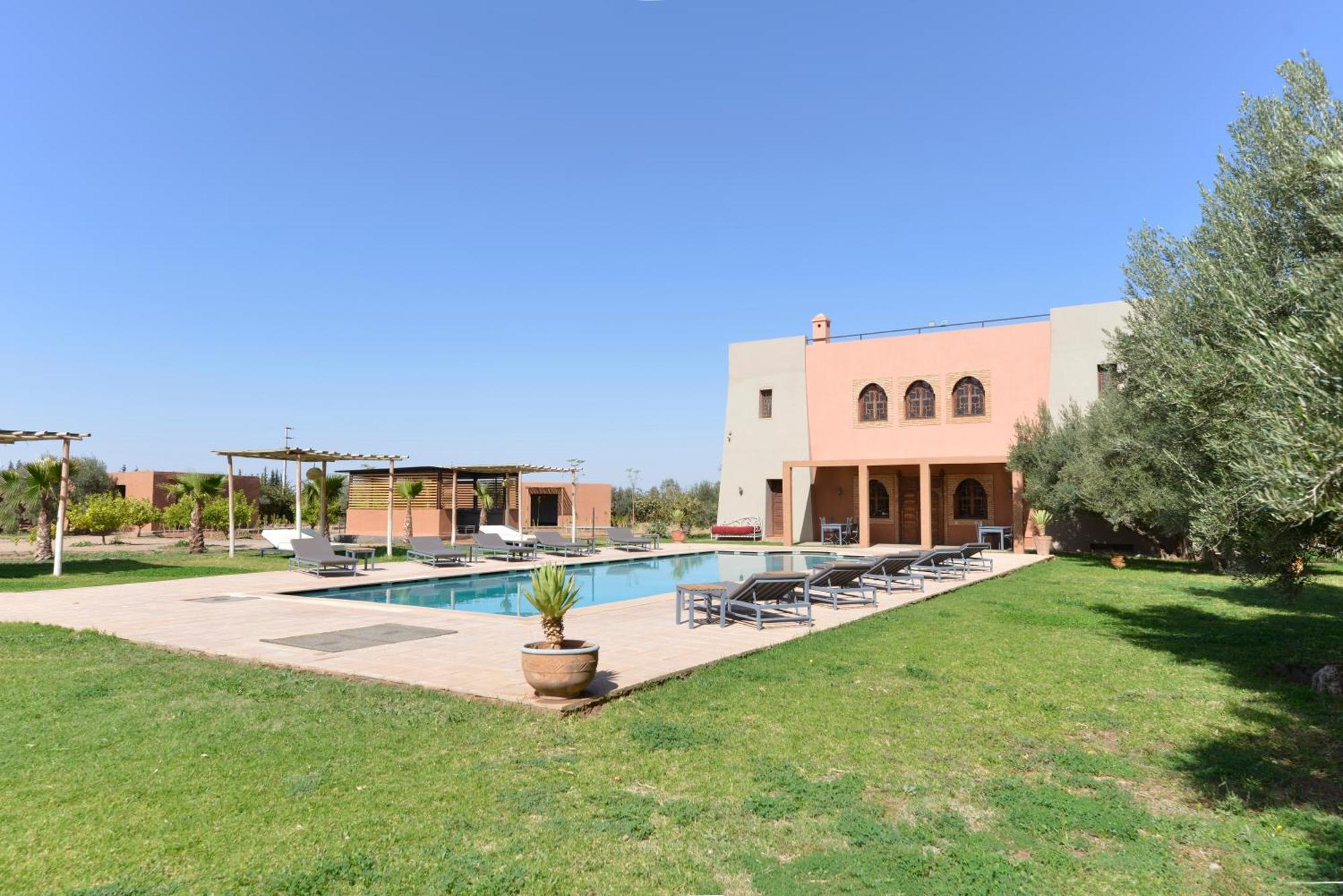 Sidi Abdallah Ghiat Villa Agora, Villa A La Campagne Proche Marrakech מראה חיצוני תמונה